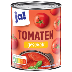 ja! Tomaten geschält