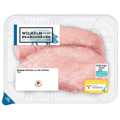 Wilhelm Brandenburg Schweine-Schinken-Schnitzel 2 Stück ca.