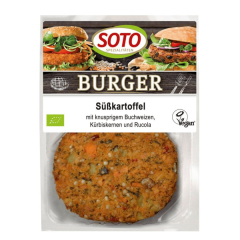 Soto Bio Burger Süßkartoffel vegan