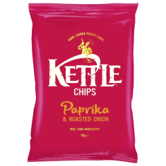 Kettle Chips Paprika & roasted Onion