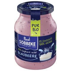 Paul Söbbeke Pur Bio Joghurt Blaubeere