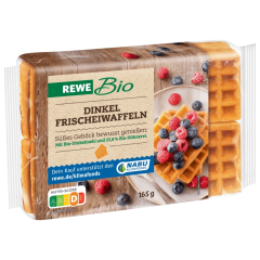 REWE Bio Dinkel Frischeiwaffel