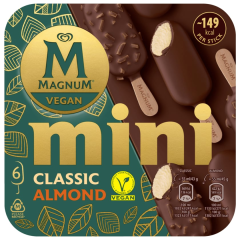 Magnum Stieleis Mini Classic & Mandel vegan