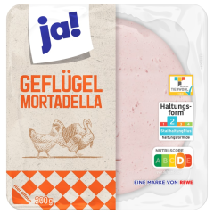 ja! Geflügel-Mortadella