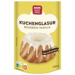 REWE Beste Wahl Weiße Kuchenglasur Bourbon-Vanille