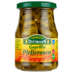 Feinkost Dittmann Gegrillte Pfefferonen mild-pikant