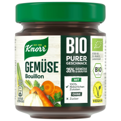 Knorr Bio Gemüse Bouillon vegan für