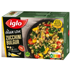 Iglo Veggie Love Zucchini Bulgur vegan