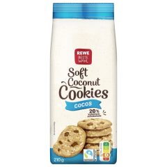 REWE Beste Wahl Soft Coconut Cookies Cocos