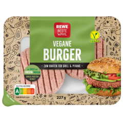 REWE Beste Wahl Burger Patties vegan