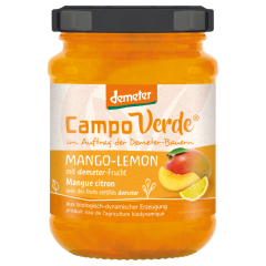 Campo Verde Bio demeter Fruchtaufstrich Mango Lemon