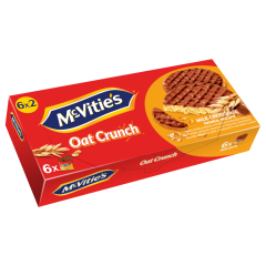 McVitie's Oat Crunch Milk Chocolate Oatmeal Biscuits