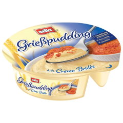 Müller Grießpudding à la Crème Brûlée