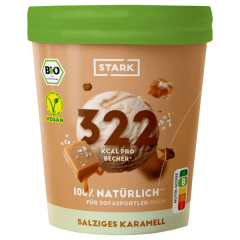 Stark Bio-Speiseeis Salziges Karamell vegan