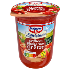 Dr. Oetker Erdbeer-Rhabarber-Grütze