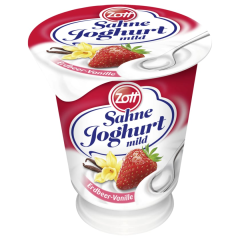 Zott Sahnejoghurt mild Erdbeer-Vanille