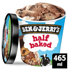 Ben & Jerry's Eis Half Baked Brownies & Cookie Dough