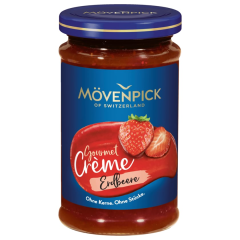 Mövenpick Gourmet-Crème Erdbeere Fruchtaufstrich