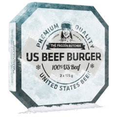 Frozen Butcher US Beef Burger