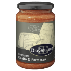 BioGourmet Bio Pastasauce Ricotta und Parmesan