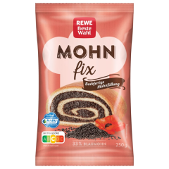 REWE Beste Wahl Mohn Fix Backfertige Mohnfüllung