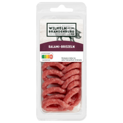 Wilhelm Brandenburg Salami in Brezelform