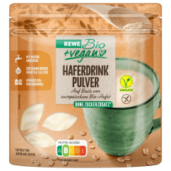 REWE Bio + vegan Haferdrink Pulver glutenfrei