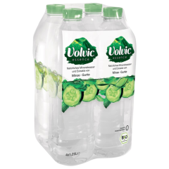 Volvic Essence Bio Wasser mit Geschmack Minze-Gurke