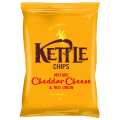 Kettle Chips Mature Cheddar & Red Onion