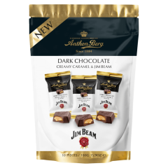 Anthon Berg Creamy Caramel & Jim Beam Dark Chocolate