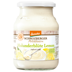 Schrozberger Milchbauern Joghurt Holunderblüte Lemon