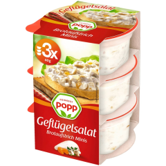 Popp Geflügelsalat Brotaufstrich Minis