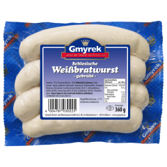 Gmyrek Schlesische Weißbratwurst