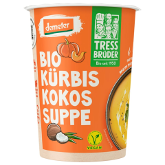 Tress Brüder Bio Demeter Kürbis Kokos Suppe vegan