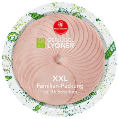 Wiltmann Bio Geflügel Lyoner XXL-Familien Packung