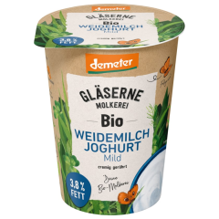 Gläserne Molkerei Bio Demeter Joghurt mild 3,8%