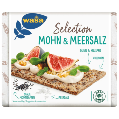 Wasa Knäckebrot Wir feiern 100 Jahre Mohn & Leinsamen