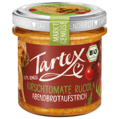 Tartex Bio Marktgemüse Brotaufstrich Kirschtomate Rucola