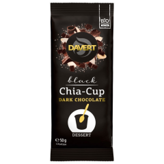 Davert Bio Black Chia-Cup Dark Chocolate