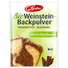 Lucullus Bio Weinstein-Backpulver