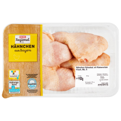 REWE Regional Hähnchenschenkel mit Rückenstück