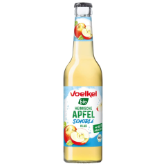 Voelkel Bio Heimische Apfel Schorle klar