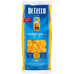 De Cecco Conchiglie Rigate