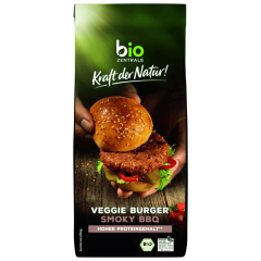 Biozentrale Bio Veggie Burger Smoky BBQ vegan