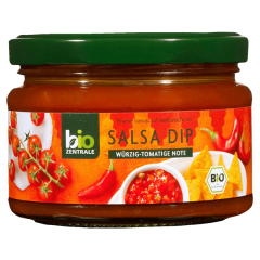 Biozentrale Bio Salsa Dip würzig-tomatige Note