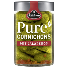 Kühne Pure Cornichons mit Jalapenos