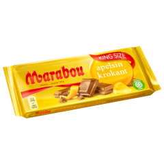 Marabou Vollmilchschokolade mit Orange & Krokant