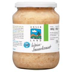 Unser Land Bio Weinsauerkraut