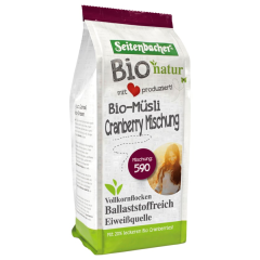 Seitenbacher Bio-Müsli Cranberry-Mischung