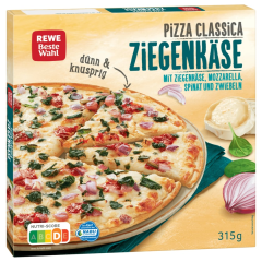 REWE Beste Wahl Pizza Classica Ziegenkäse